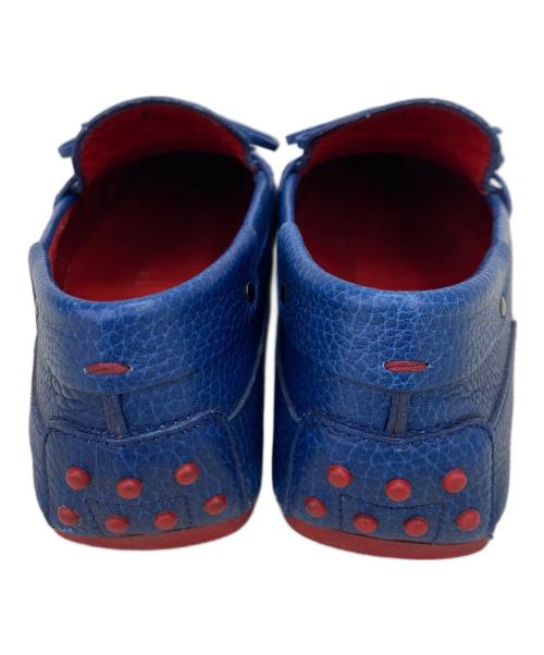 TOD'S（トッズ）TOD'S (トッズ) Ferrari (フェラーリ) ドライビングシューズ ブルー サイズ:6の古着・服飾アイテム