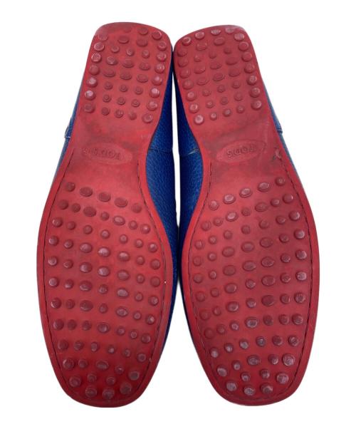 TOD'S（トッズ）TOD'S (トッズ) Ferrari (フェラーリ) ドライビングシューズ ブルー サイズ:6の古着・服飾アイテム