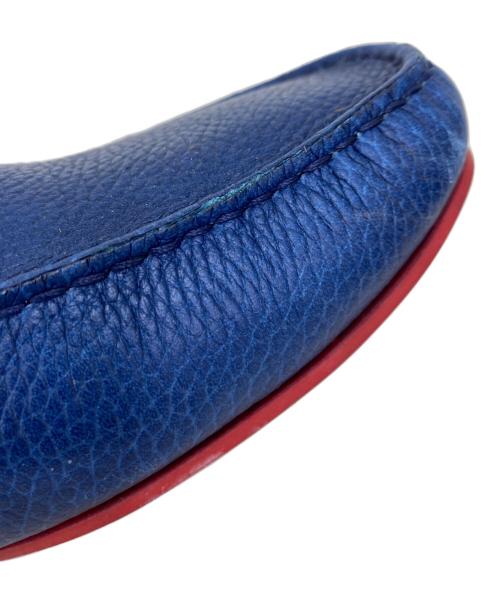 TOD'S（トッズ）TOD'S (トッズ) Ferrari (フェラーリ) ドライビングシューズ ブルー サイズ:6の古着・服飾アイテム