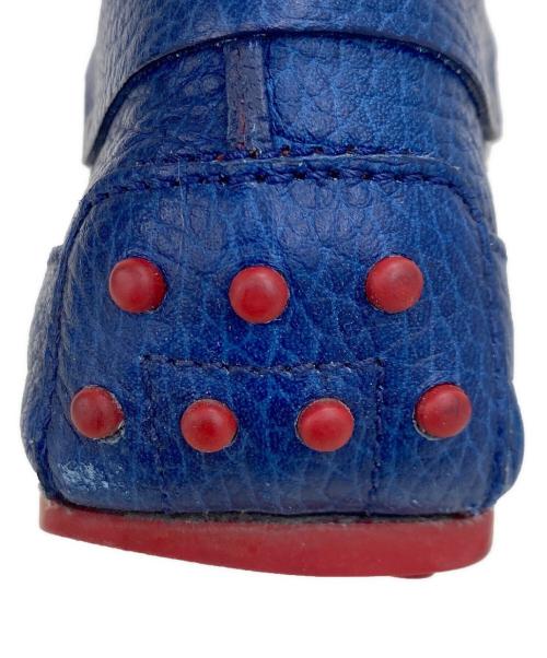 TOD'S（トッズ）TOD'S (トッズ) Ferrari (フェラーリ) ドライビングシューズ ブルー サイズ:6の古着・服飾アイテム