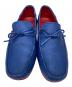 TOD'S (トッズ) Ferrari (フェラーリ) ドライビングシューズ ブルー サイズ:6：9000円