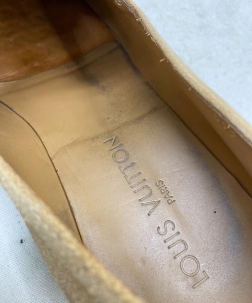 LOUIS VUITTON（ルイ ヴィトン）LOUIS VUITTON (ルイ ヴィトン) スリッポン ベージュ サイズ:5 1/2の古着・服飾アイテム