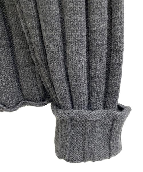 DOLCE & GABBANA（ドルチェ＆ガッバーナ）DOLCE & GABBANA (ドルチェ＆ガッバーナ) ハイネック ケーブルニット グレー サイズ:-の古着・服飾アイテム