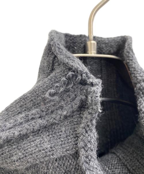 DOLCE & GABBANA（ドルチェ＆ガッバーナ）DOLCE & GABBANA (ドルチェ＆ガッバーナ) ハイネック ケーブルニット グレー サイズ:-の古着・服飾アイテム