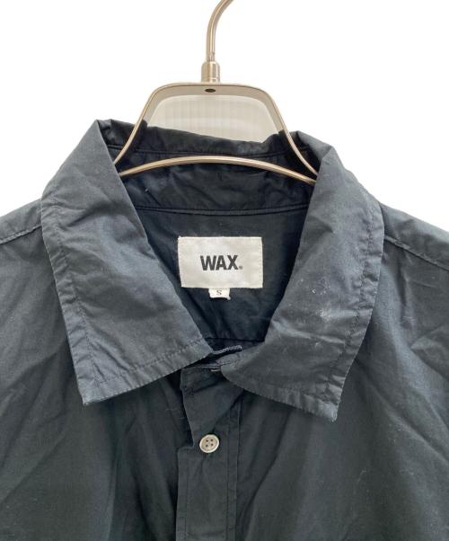WAX（ワックス）WAX (ワックス) BALLOON SHIRTS JACKET ブラック サイズ:Sの古着・服飾アイテム