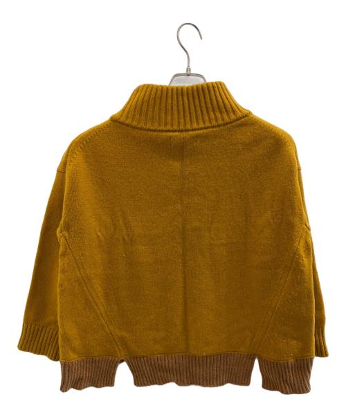 FRED PERRY（フレッドペリー）FRED PERRY (フレッドペリー) 厚手ニット ブラウン サイズ:SIZE 36の古着・服飾アイテム