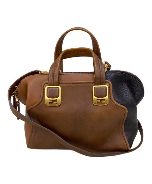 FENDI（フェンディ）FENDI (フェンディ) カメレオン ミニ ブラウンの古着・服飾アイテム