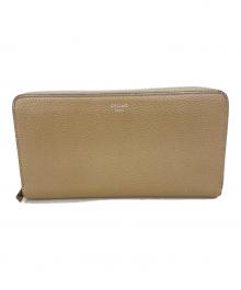 CELINE（セリーヌ）の古着「ラウンドファスナー」｜ベージュ