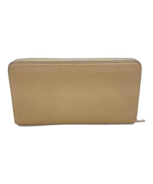 CELINE（セリーヌ）CELINE (セリーヌ) ラウンドファスナー ベージュの古着・服飾アイテム