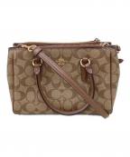 COACHコーチ）の古着「2WAYバッグ」｜ブラウン