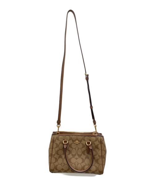 COACH（コーチ）COACH (コーチ) 2WAYバッグ ブラウンの古着・服飾アイテム
