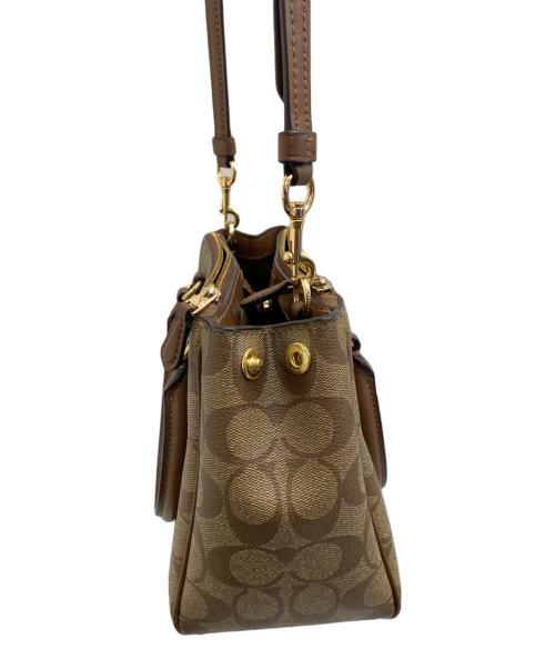 COACH（コーチ）COACH (コーチ) 2WAYバッグ ブラウンの古着・服飾アイテム
