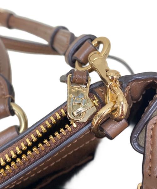 COACH（コーチ）COACH (コーチ) 2WAYバッグ ブラウンの古着・服飾アイテム