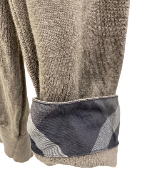 BLACK LABEL CRESTBRIDGE（ブラックレーベル クレストブリッジ）BLACK LABEL CRESTBRIDGE (ブラックレーベル クレストブリッジ) 薄手カーディガン ブラウン サイズ:Lの古着・服飾アイテム