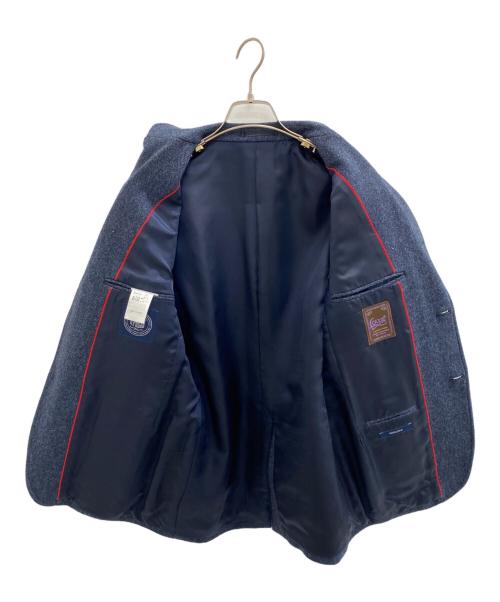 J.PRESS（ジェイプレス）J.PRESS (ジェイプレス) LOVAT(ラバット)ツイードウールジャケット ネイビー サイズ:A5の古着・服飾アイテム