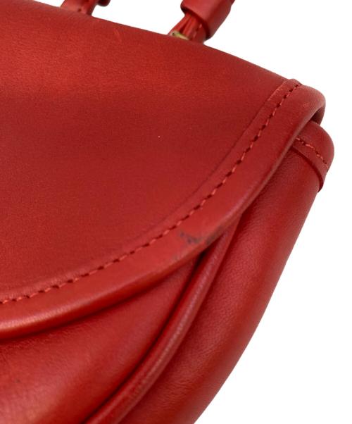 COACH（コーチ）COACH (コーチ) ショルダーバッグ レッドの古着・服飾アイテム