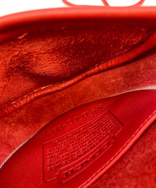 COACH（コーチ）COACH (コーチ) ショルダーバッグ レッドの古着・服飾アイテム