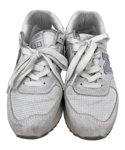 NEW BALANCE（ニューバランス）NEW BALANCE (ニューバランス) ローカットスニーカー ホワイト サイズ:24の古着・服飾アイテム