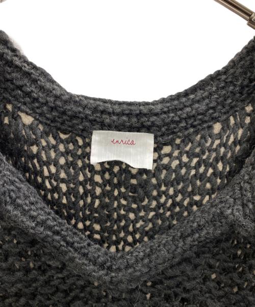 enrica（エンリカ）enrica (エンリカ) 厚手ニット グレー サイズ:なしの古着・服飾アイテム