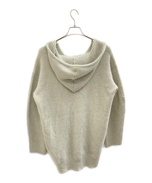EMODA（エモダ）EMODA (エモダ) ワイドフードルーズニット グレー サイズ:Freeの古着・服飾アイテム