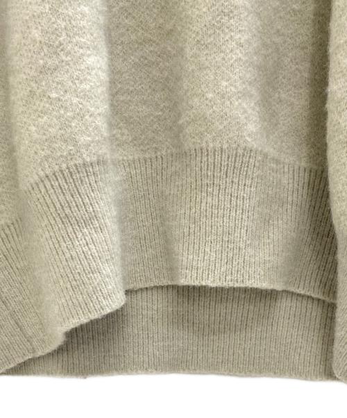 EMODA（エモダ）EMODA (エモダ) ワイドフードルーズニット グレー サイズ:Freeの古着・服飾アイテム