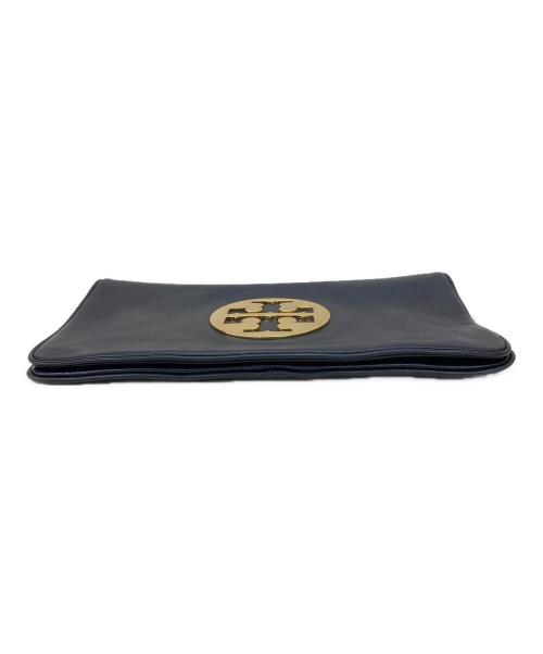 TORY BURCH（トリーバーチ）TORY BURCH (トリーバーチ) ワンショルダーバッグ ブラック×ゴールドの古着・服飾アイテム