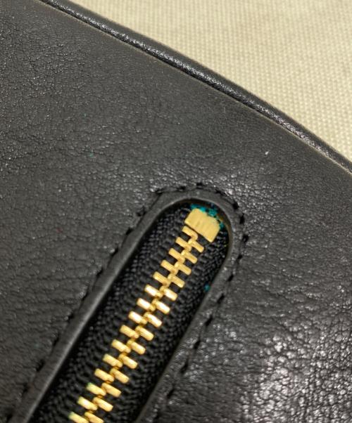 TORY BURCH（トリーバーチ）TORY BURCH (トリーバーチ) ワンショルダーバッグ ブラック×ゴールドの古着・服飾アイテム