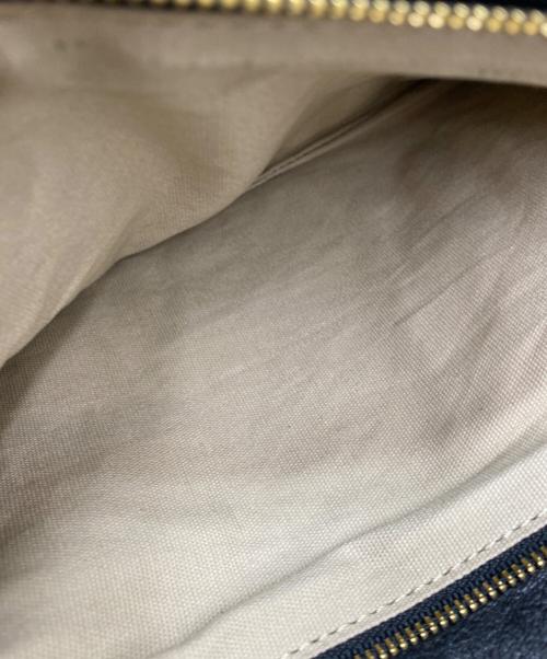 TORY BURCH（トリーバーチ）TORY BURCH (トリーバーチ) ワンショルダーバッグ ブラック×ゴールドの古着・服飾アイテム