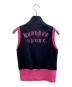 VERSACE (ヴェルサーチェ) ベスト ピンク×ブラック サイズ:XS：5000円