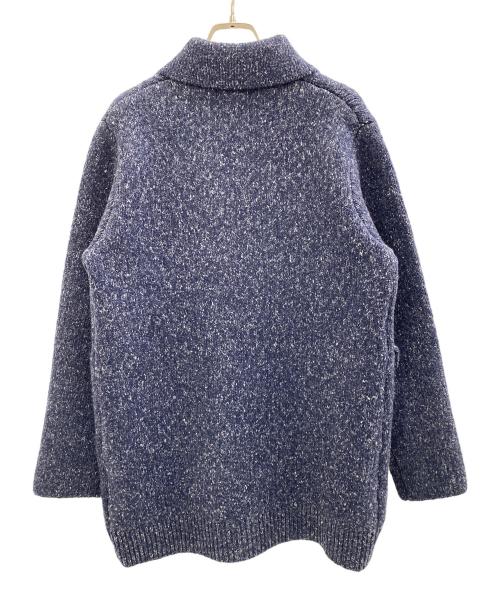 emmi（エミ）emmi (エミ) ダブルブレストニットコート ネイビー サイズ:Freeの古着・服飾アイテム