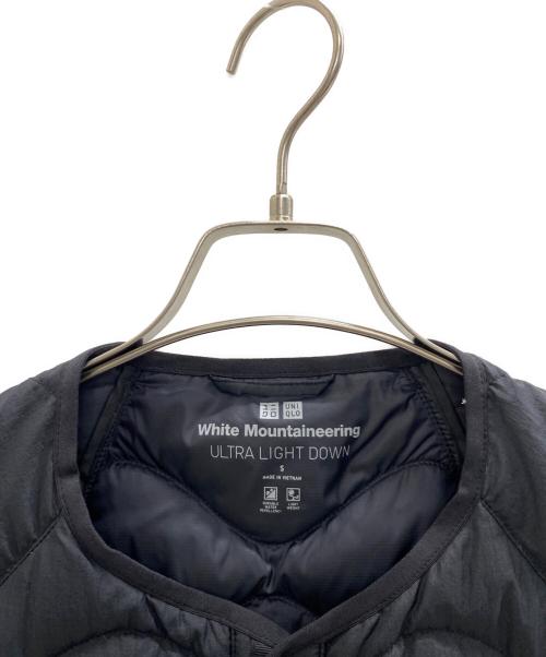 UNIQLO（ユニクロ）UNIQLO (ユニクロ) WHITE MOUNTAINEERING (ホワイトマウンテ二アニング) ウルトラライトダウンオーバーサイズジャケット ブラック サイズ:Sの古着・服飾アイテム