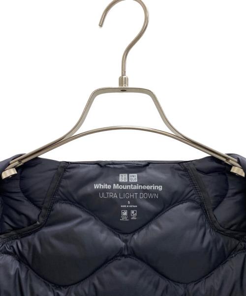 UNIQLO（ユニクロ）UNIQLO (ユニクロ) WHITE MOUNTAINEERING (ホワイトマウンテ二アニング) ウルトラライトダウンオーバーサイズジャケット ブラック サイズ:Sの古着・服飾アイテム