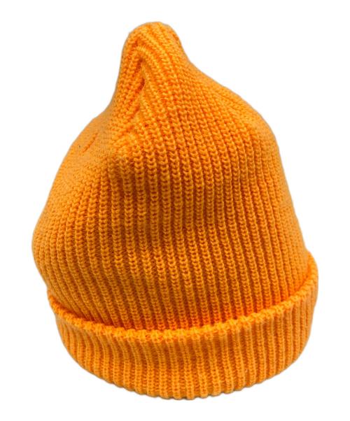 SUPREME（シュプリーム）Supreme (シュプリーム) ニット帽 オレンジの古着・服飾アイテム