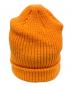 Supreme (シュプリーム) ニット帽 オレンジ：5000円