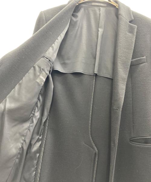 EMPORIO ARMANI（エンポリオアルマーニ）EMPORIO ARMANI (エンポリオアルマーニ) EMPORIO ARMANI　テーラードジャケット ブラック サイズ:SIZE 50の古着・服飾アイテム