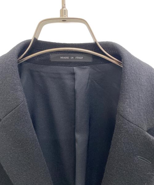 EMPORIO ARMANI（エンポリオアルマーニ）EMPORIO ARMANI (エンポリオアルマーニ) EMPORIO ARMANI　テーラードジャケット ブラック サイズ:SIZE 50の古着・服飾アイテム