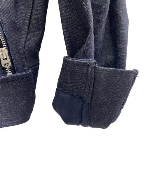 G-STAR RAW（ジースターロゥ）G-STAR RAW (ジースターロゥ) シングルライダースジャケット ブルー サイズ:SIZE Mの古着・服飾アイテム