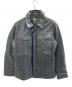 G-STAR RAW（ジースターロゥ）の古着「VODAN 3D SLIM LEATHER JKTレザージャケット」｜ブラック