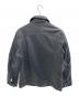 G-STAR RAW (ジースターロゥ) VODAN 3D SLIM LEATHER JKTレザージャケット ブラック サイズ:SIZE L 未使用品：40000円