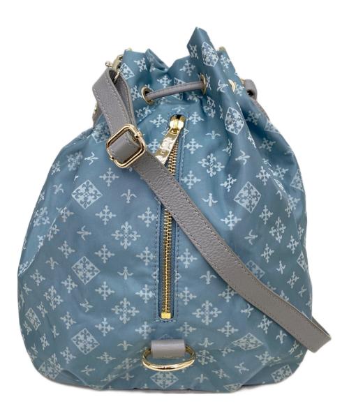 russet（ラシット）russet (ラシット) 2WAYバッグ ブルーの古着・服飾アイテム