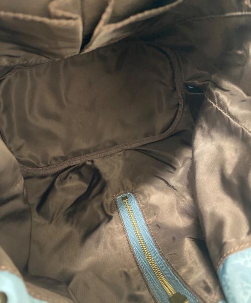 russet（ラシット）russet (ラシット) 2WAYバッグ ブルーの古着・服飾アイテム