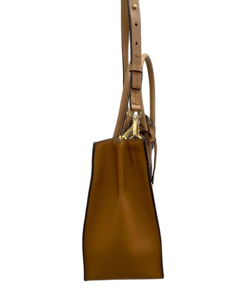 MICHAEL KORS（マイケル・コース）MICHAEL KORS (マイケル・コース) 2WAYバッグ ブラウンの古着・服飾アイテム