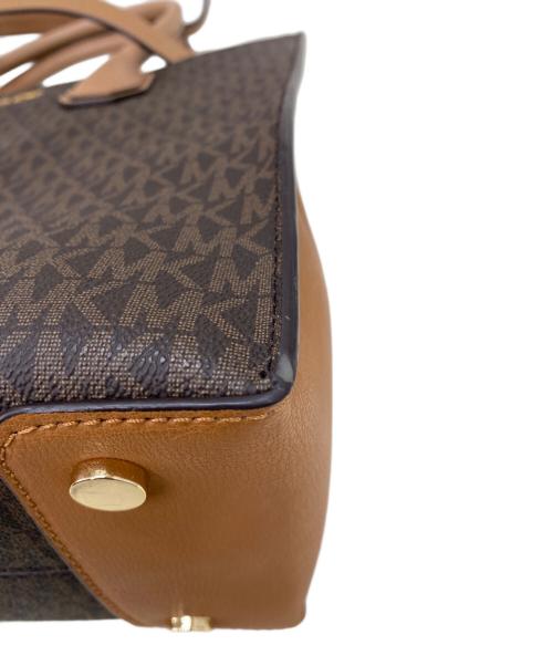 MICHAEL KORS（マイケル・コース）MICHAEL KORS (マイケル・コース) 2WAYバッグ ブラウンの古着・服飾アイテム