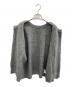 中古・古着 Adam et Rope (アダム エ ロペ) 【WEB限定】2WAYメタルボタンモヘヤシャギーカーディガン グレー サイズ:F：5000円