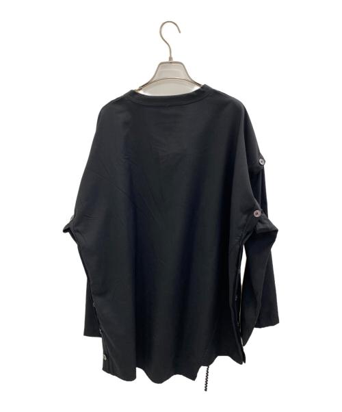 NOT CONVENTIONAL（ノットコンベンショナル）NOT CONVENTIONAL (ノットコンベンショナル) Chinese Kung Fu Long-Sleeve Shirt ブラック サイズ:freeの古着・服飾アイテム