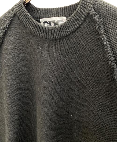 CDG（シーディージー）CDG (シーディージー) 厚手ニット ブラック サイズ:Lの古着・服飾アイテム