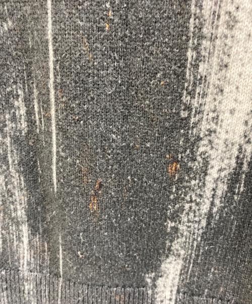 YOKE（ヨーク）YOKE (ヨーク) PRINTED COTTON CREWNECK VEST グレー サイズ:2の古着・服飾アイテム