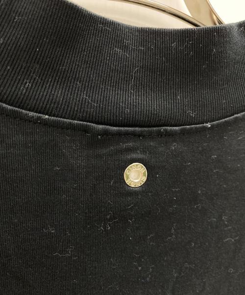 CINOH（チノ）CINOH (チノ) EX.HYBRID S/S HALF ZIP TEE/THE TOKYO別注ハイブリットS/SハーフジップTシャツ ブラック サイズ:46の古着・服飾アイテム