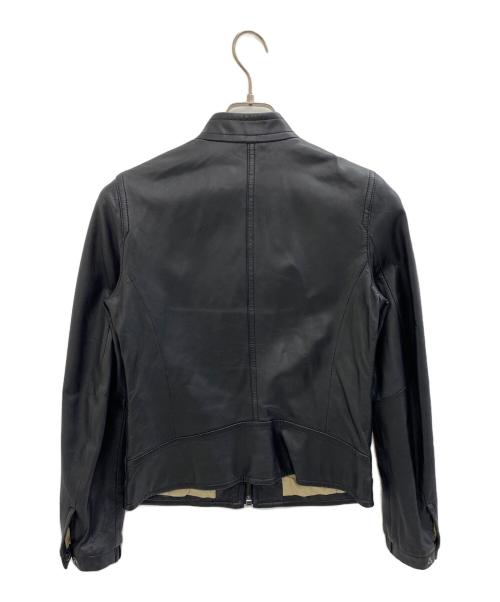 COACH（コーチ）COACH (コーチ) レザージャケット ブラック サイズ:XSの古着・服飾アイテム