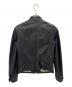 COACH (コーチ) レザージャケット ブラック サイズ:XS：27000円